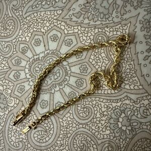 14k yellow solid gold women’s bracelet 7.5